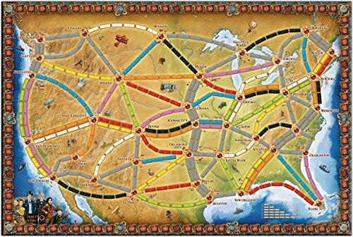 Les Aventuriers du Rail: 10th Anniversary Carte