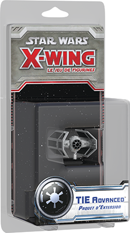 Star Wars: X-Wing - Le Jeu de Figurines - TIE Advanced Cover Transparent
