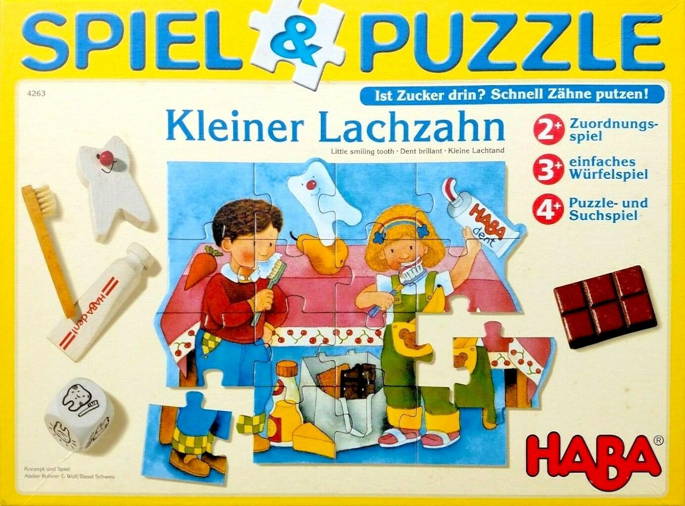 Spiel & Puzzle: Kleiner Lachzahn Cover