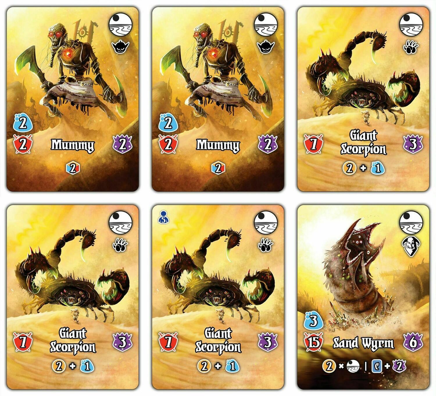 Valeria: Le Royaume - De Feu & De Glace Cartes