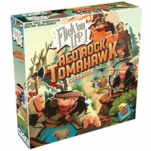 Flick 'em Up ! Red Rock Tomahawk Cover 3d