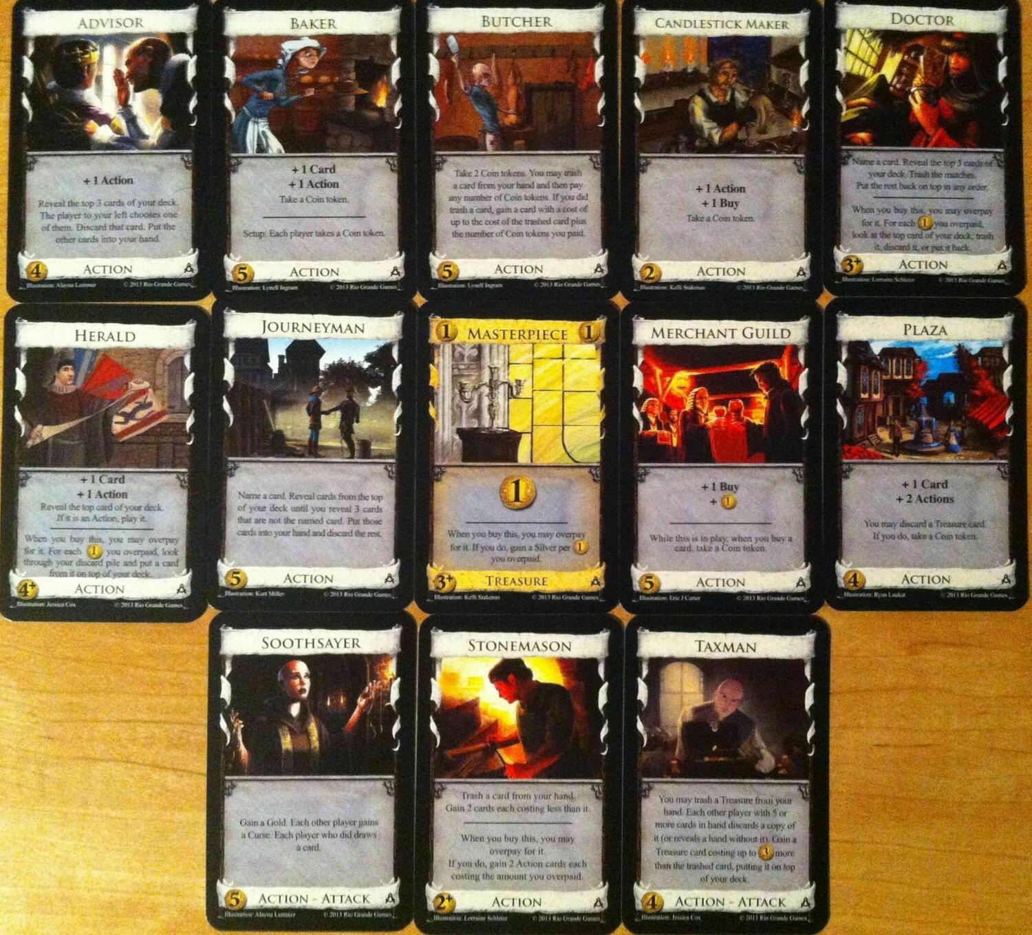 Dominion: Guilds Cards