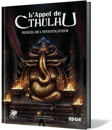L’Appel de Cthulhu: Manuel de l'Investigateur Cover 3d