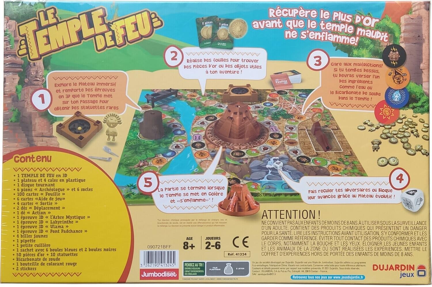 Le Temple de Feu Back