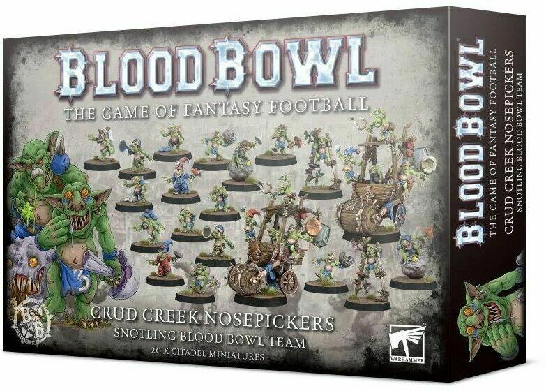 Blood Bowl: The Game of Fantasy Football - Crud Creek Nosepickers Cover 3d