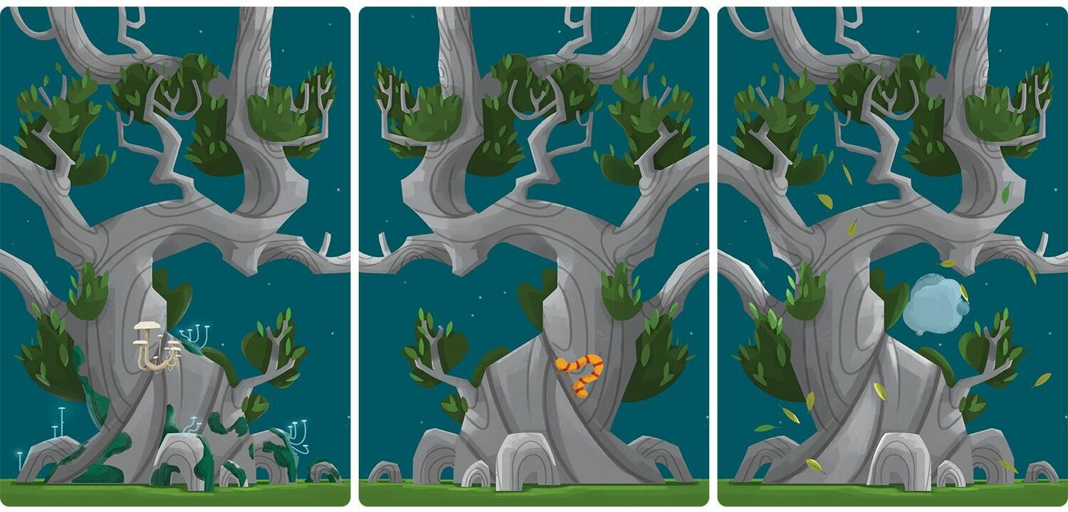 Kodama: Les Esprits de l'Arbre Cartes