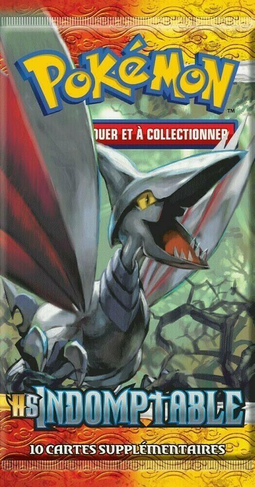 Pokémon: HeartGold & SoulSilver - HS Indomptable - Booster Cover