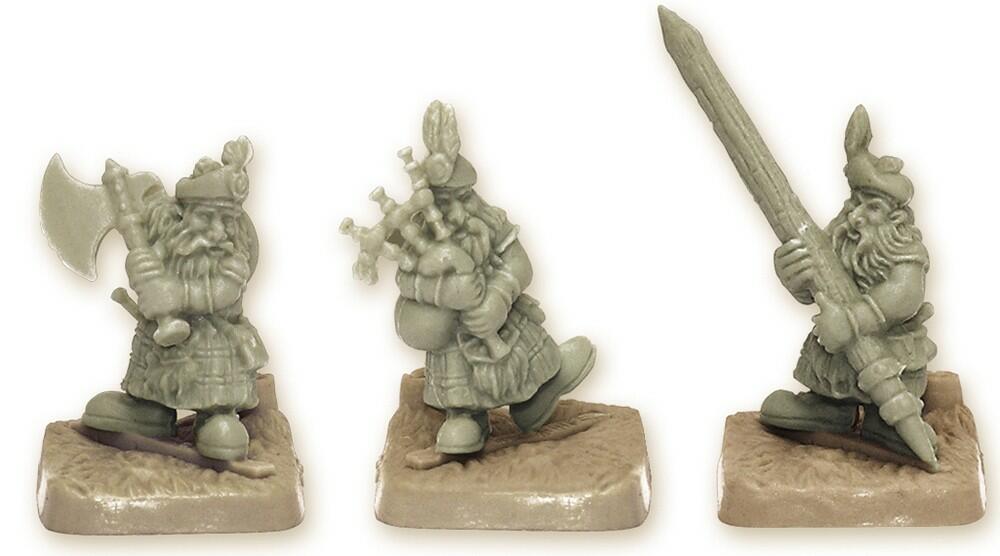 BattleLore: Bataillon Nain Figurines
