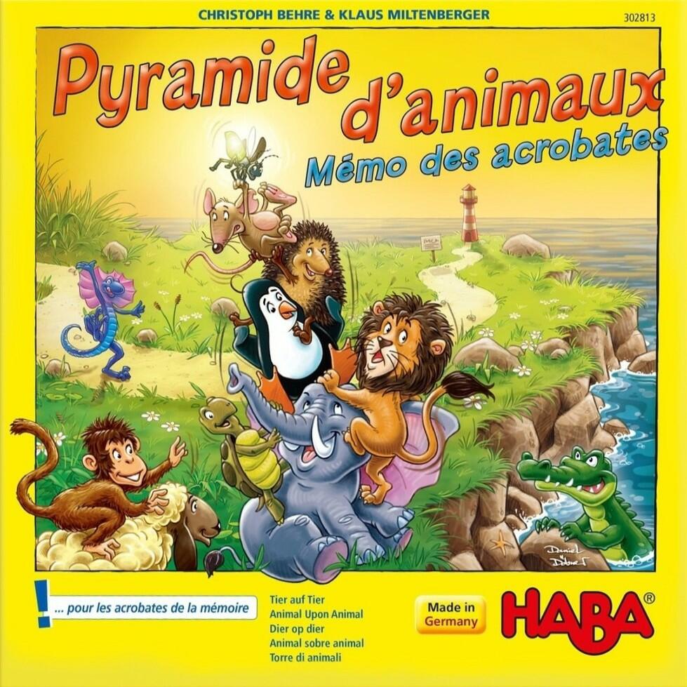 Pyramide d’Animaux: Mémo des Acrobates Cover