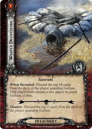 Le Seigneur des Anneaux: Le Jeu de Cartes - Retour à la Forêt Noire Carte