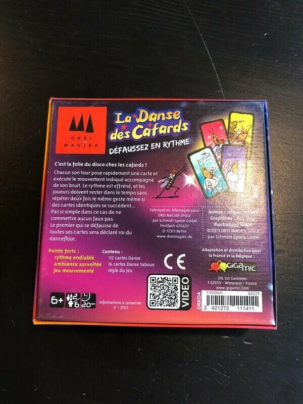 La Danse des Cafards Back 3d