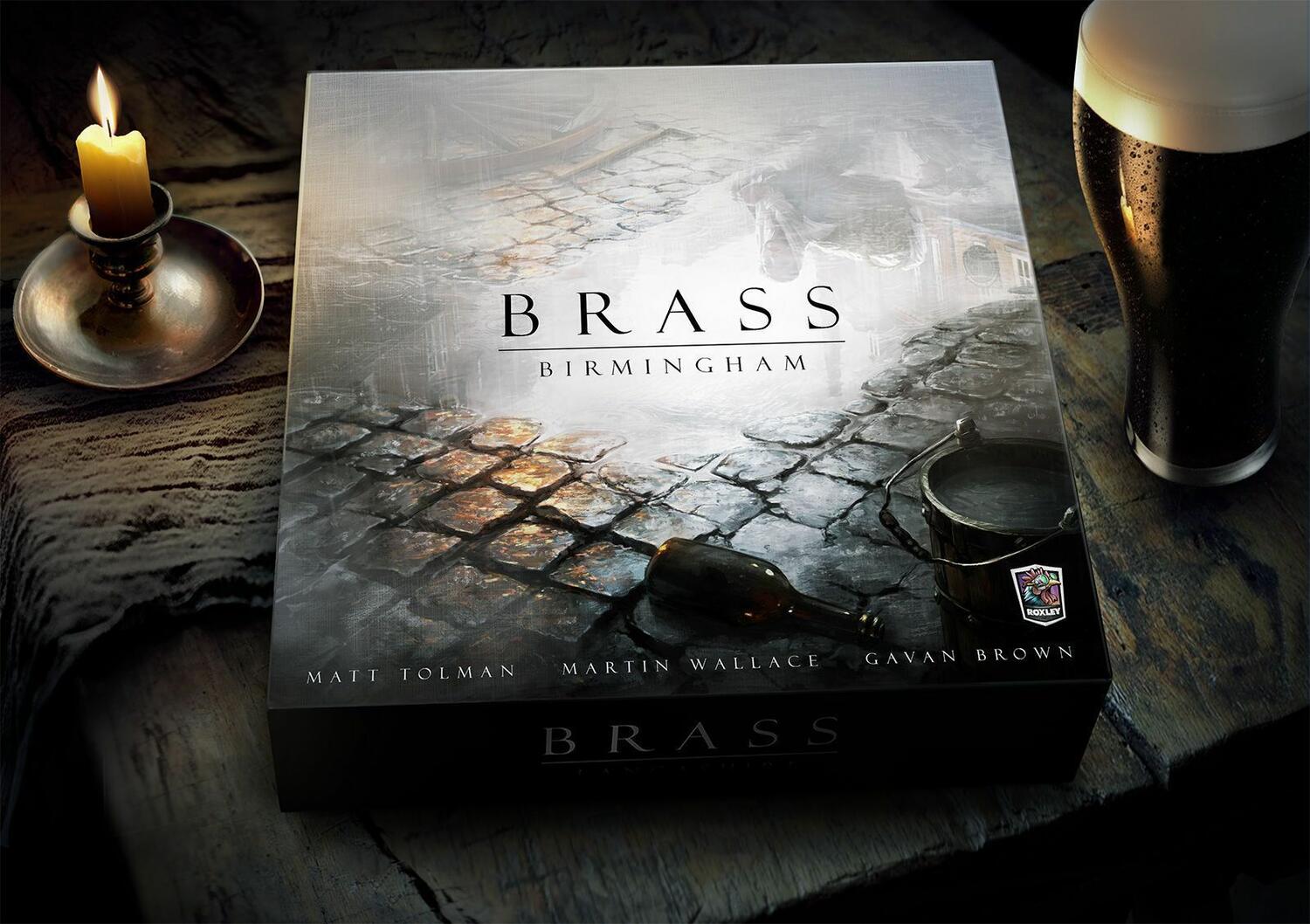 Brass: Birmingham Cover 3d