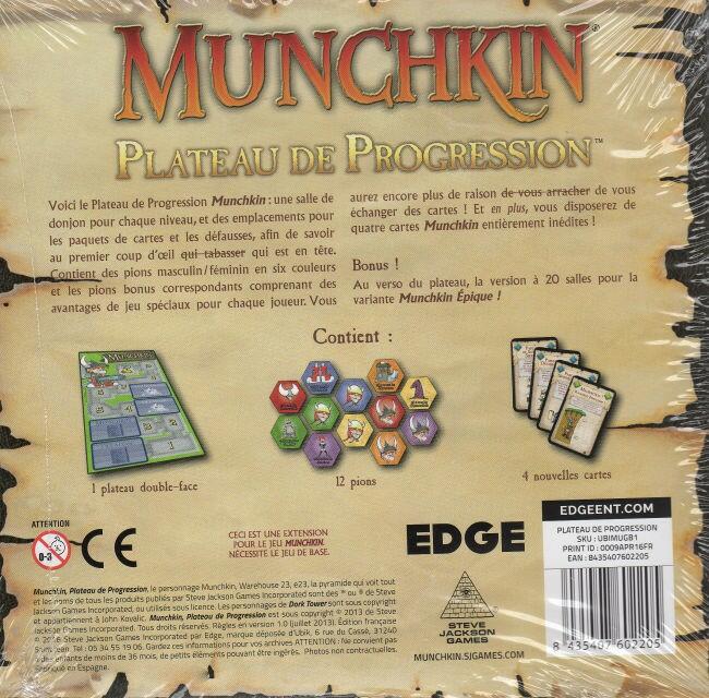 Munchkin: Plateau de Progression Back