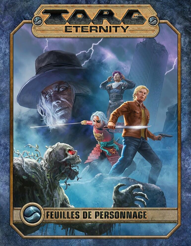 Torg Eternity: Feuilles de Personnage Cover