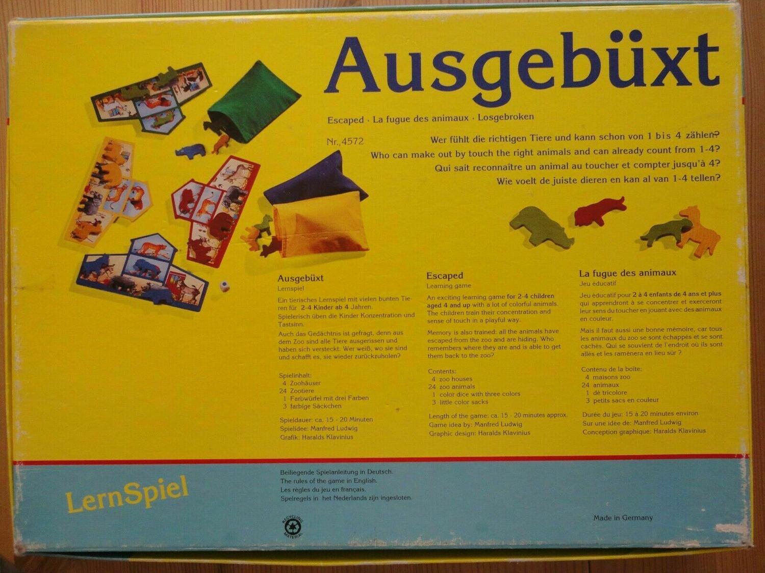Ausgebüxt Back