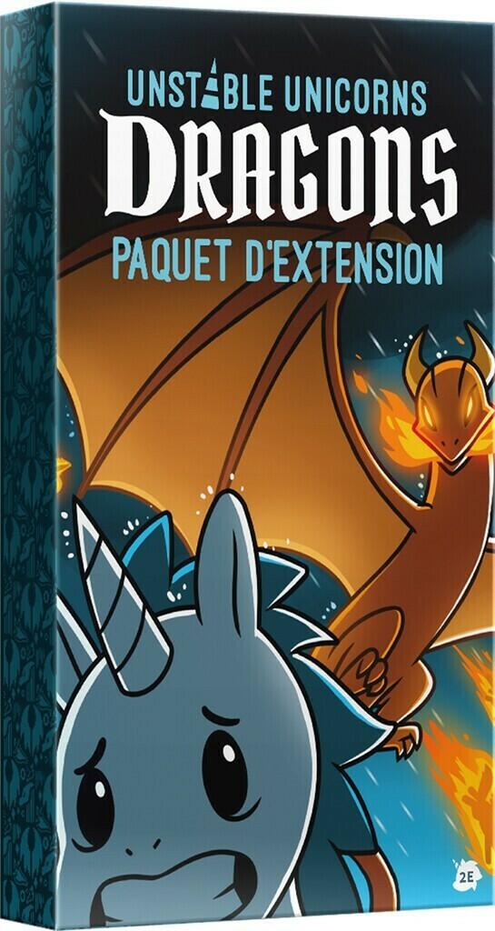 Unstable Unicorns: Dragons Cover 3d