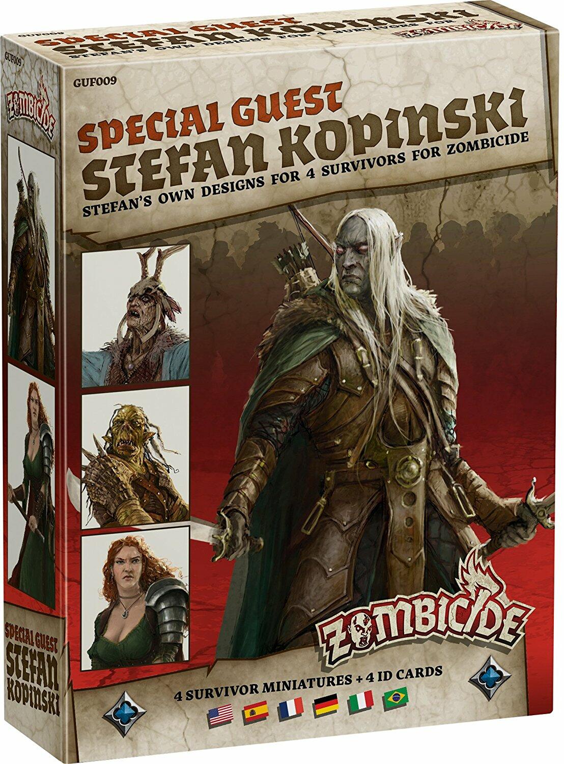 Zombicide: Black Plague - Special Guest - Stefan Kopinski Cover 3d