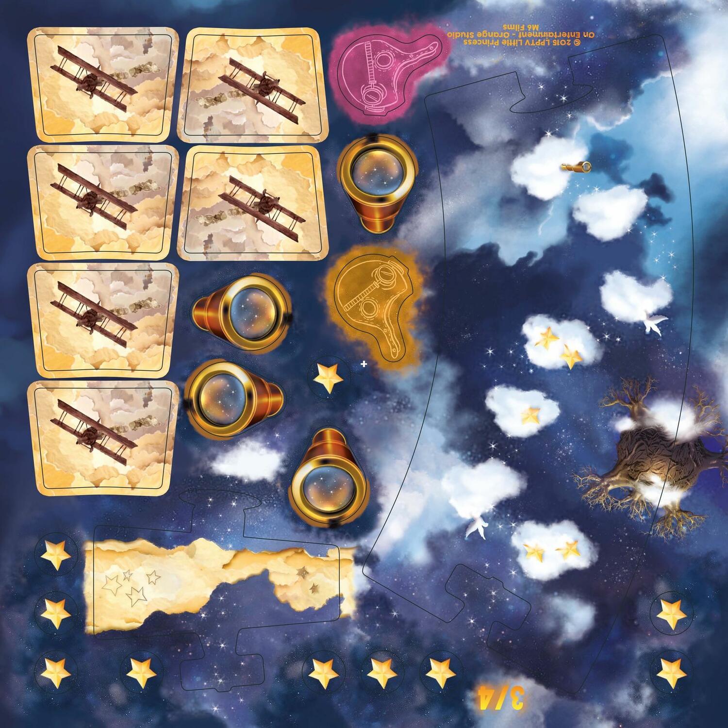 Le Petit Prince: Voyage vers les Étoiles Tuiles