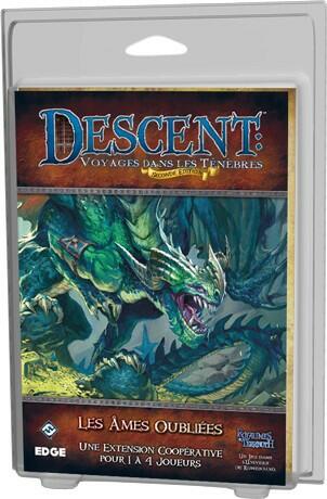 Descent: Voyages Dans les Ténèbres (Seconde Édition) - Les Âmes Oubliées Cover 3d