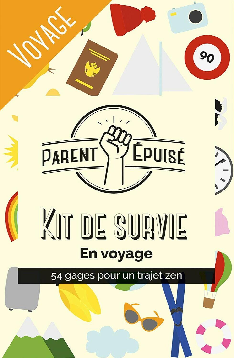 Parent Épuisé: Kit de Survie - En Voyage Cover