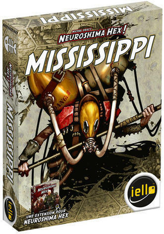 Neuroshima Hex ! Mississippi Cover 3d