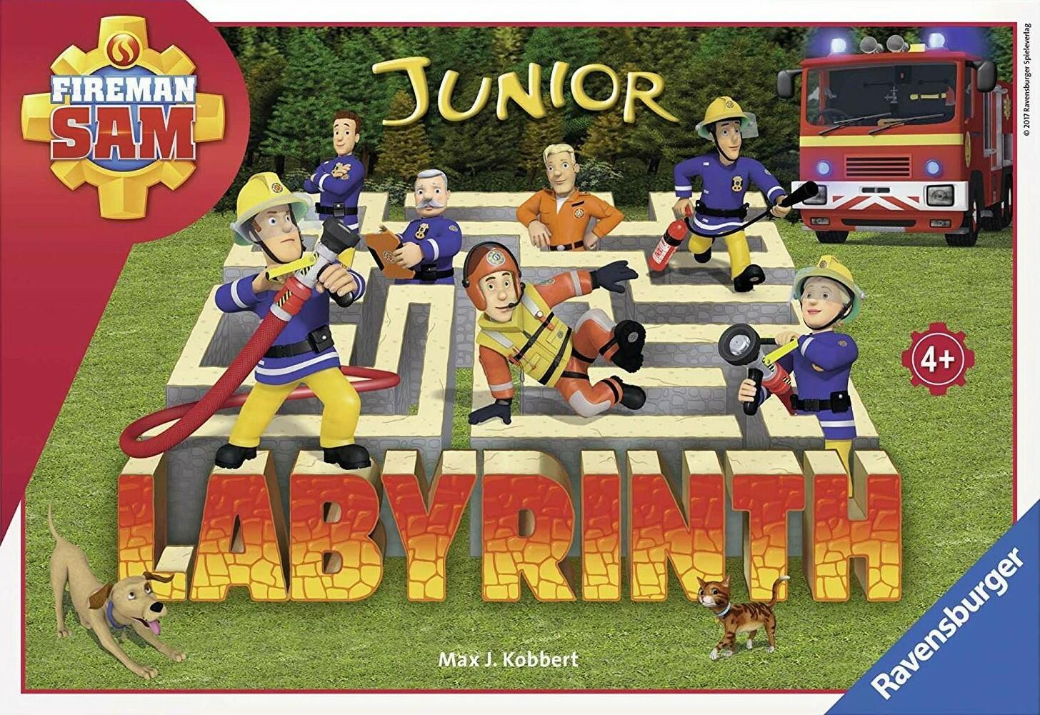 Labyrinth: Junior - Fireman Sam Cover