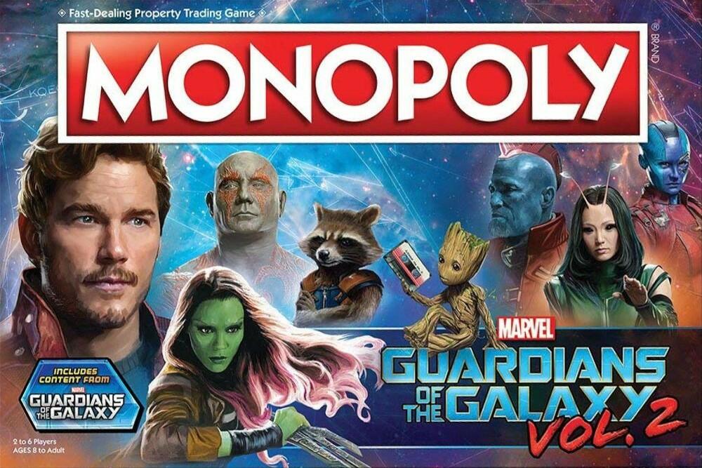 Monopoly: Marvel - Guardians of the Galaxy Vol. 2 Cover