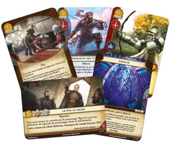 Le Trône de Fer: Le Jeu de Cartes - Faveur des Anciens Dieux Cartes