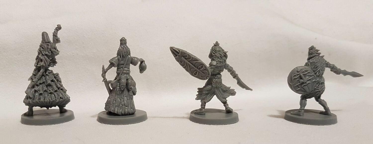 Conan: Chasseurs de Sorcières Kushites Figurines