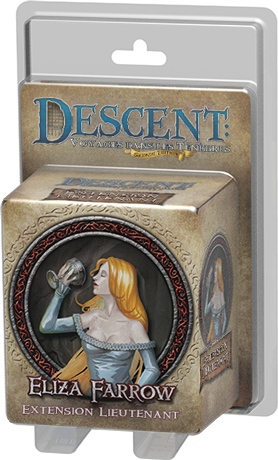 Descent: Voyages Dans les Ténèbres (Seconde Édition) - Eliza Farrow Cover Transparent