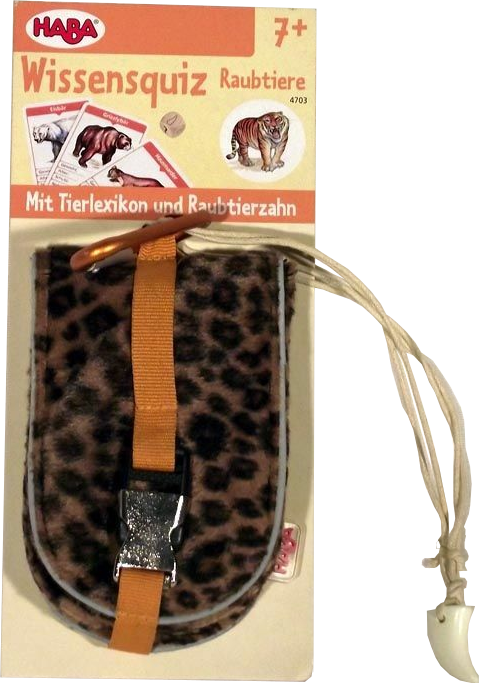 Wissensquiz Raubtiere Cover Transparent