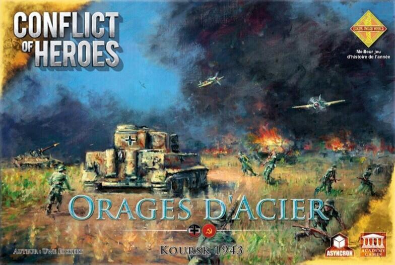Conflict of Heroes: Orages d'Acier Cover