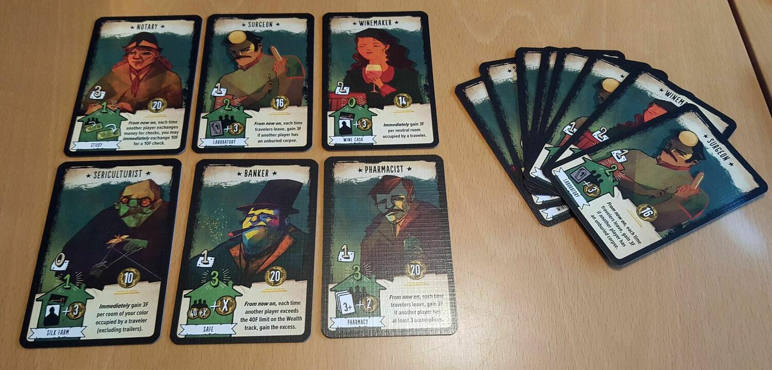 L'Auberge Sanglante: Les Forains Cartes