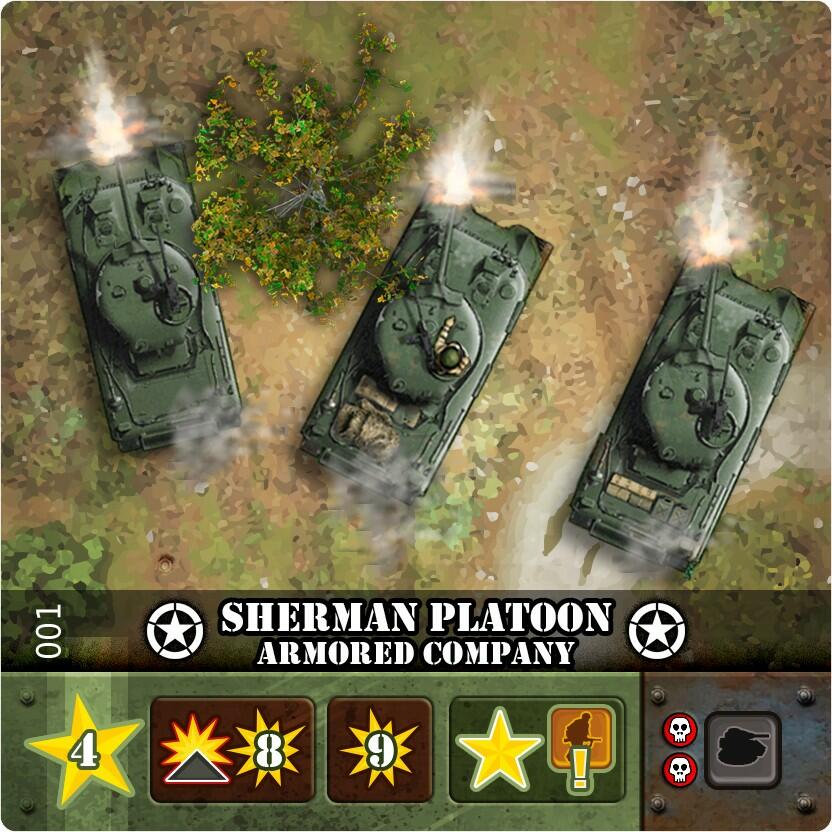Heroes of Normandie: The Tactical Card Game Carte