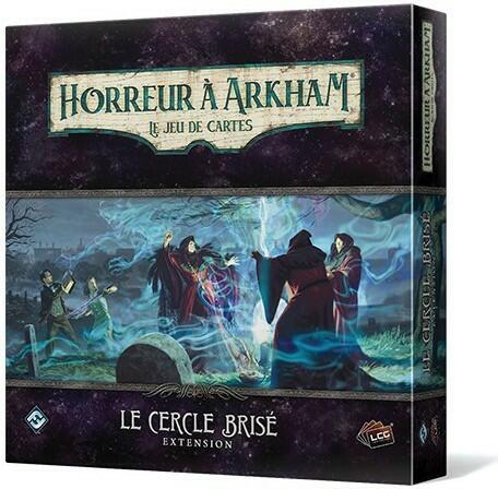 Horreur à Arkham: Le Jeu de Cartes - Le Cercle Brisé Cover 3d