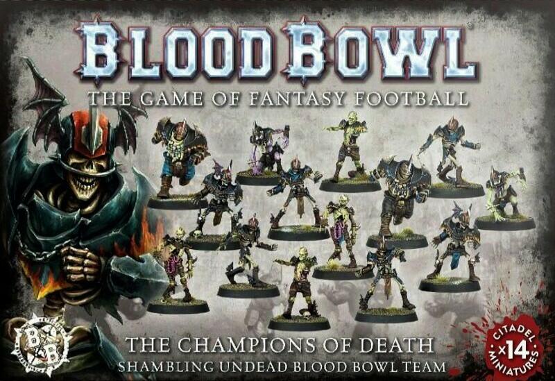 Blood Bowl: The Game of Fantasy Football - The Champions of Death Cover