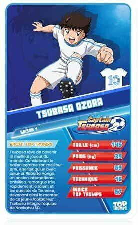 Top Trumps: Captain Tsubasa Carte
