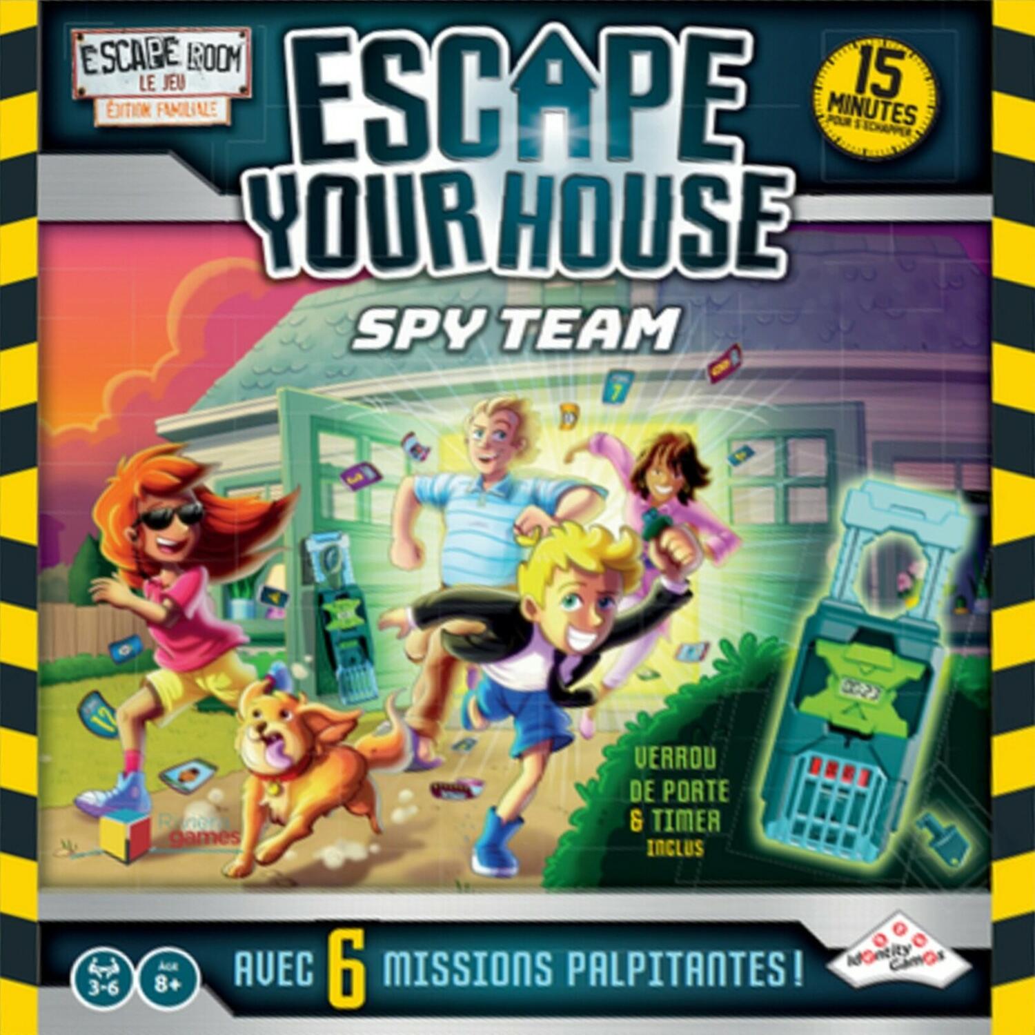 Escape Room: Le Jeu - Escape Your House - Édition Familiale Cover