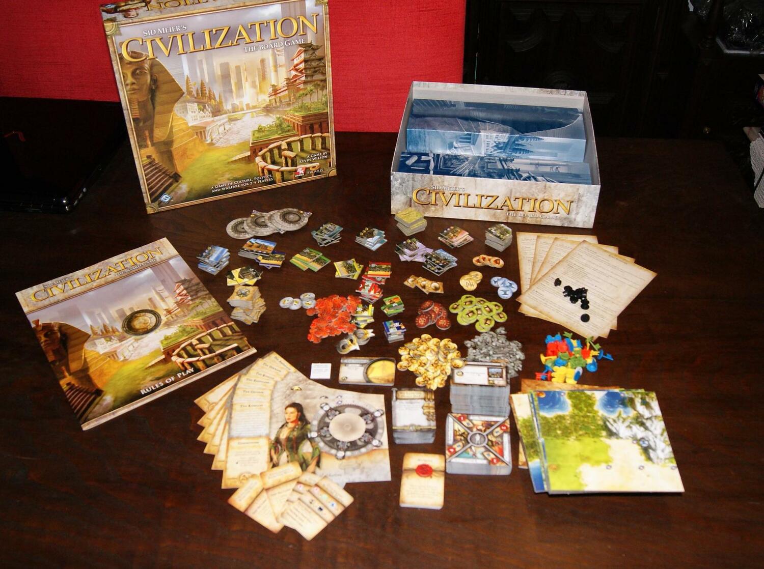 Sid Meier's Civilization: Le Jeu de Plateau Eclate