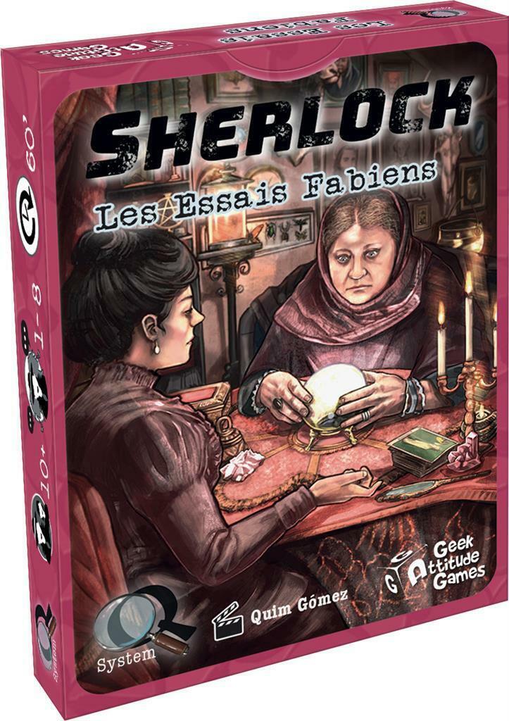 Sherlock: Les Essais Fabiens Cover 3d