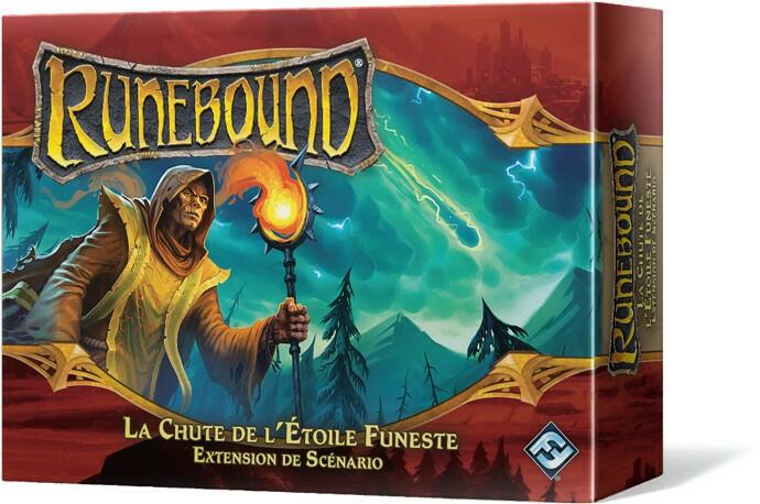 Runebound: La Chute de l’Étoile Funeste Cover 3d