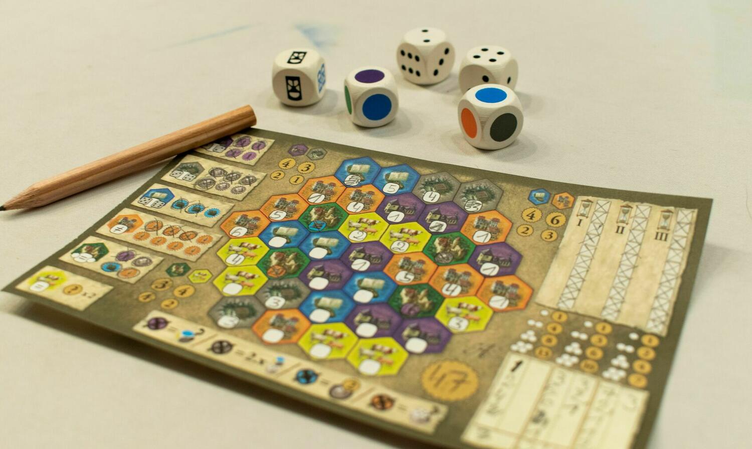 The Castles of Burgundy: Le Jeu de Dés Eclate