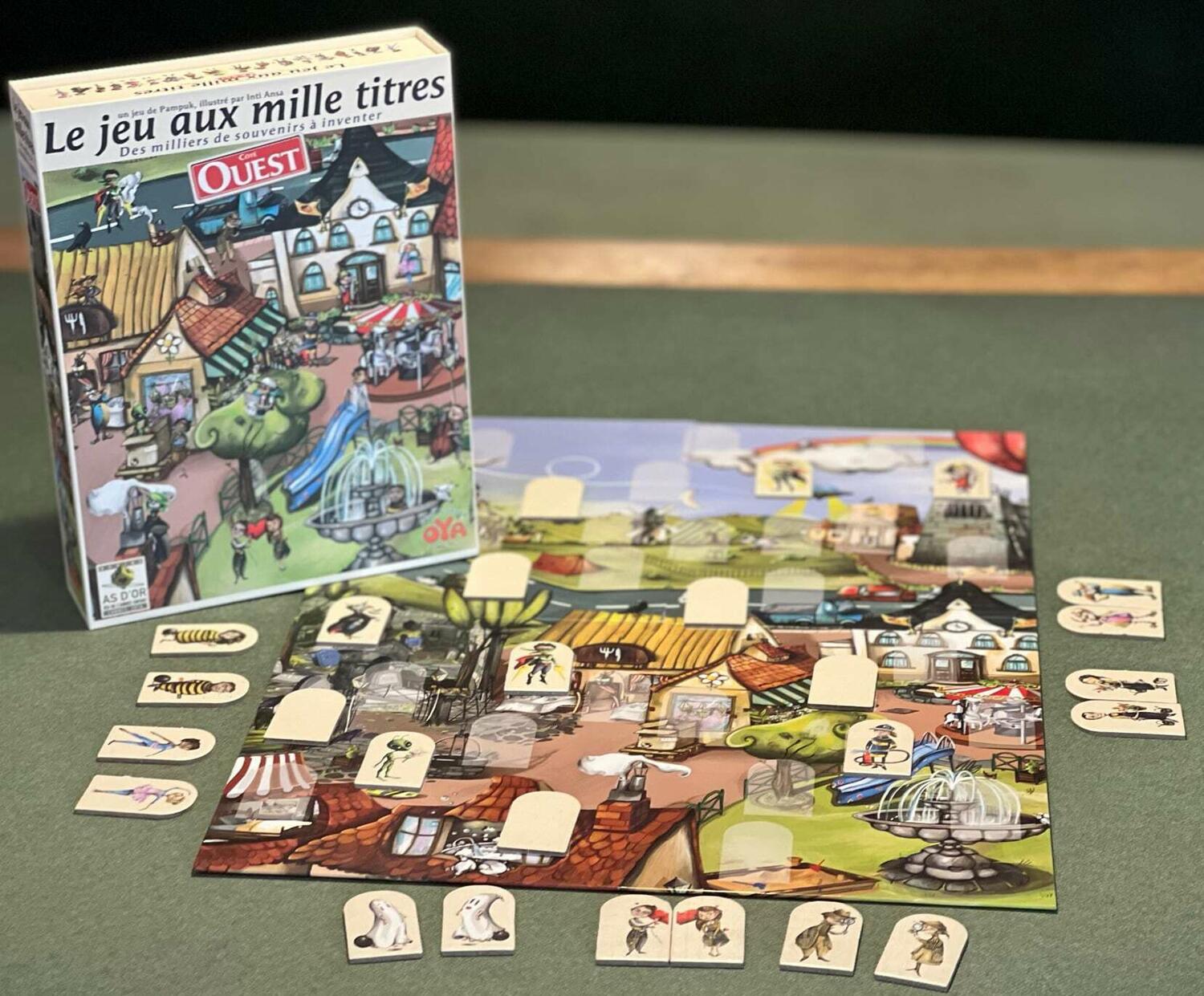 Le Jeu aux Mille Titres: Côté Ouest Eclate