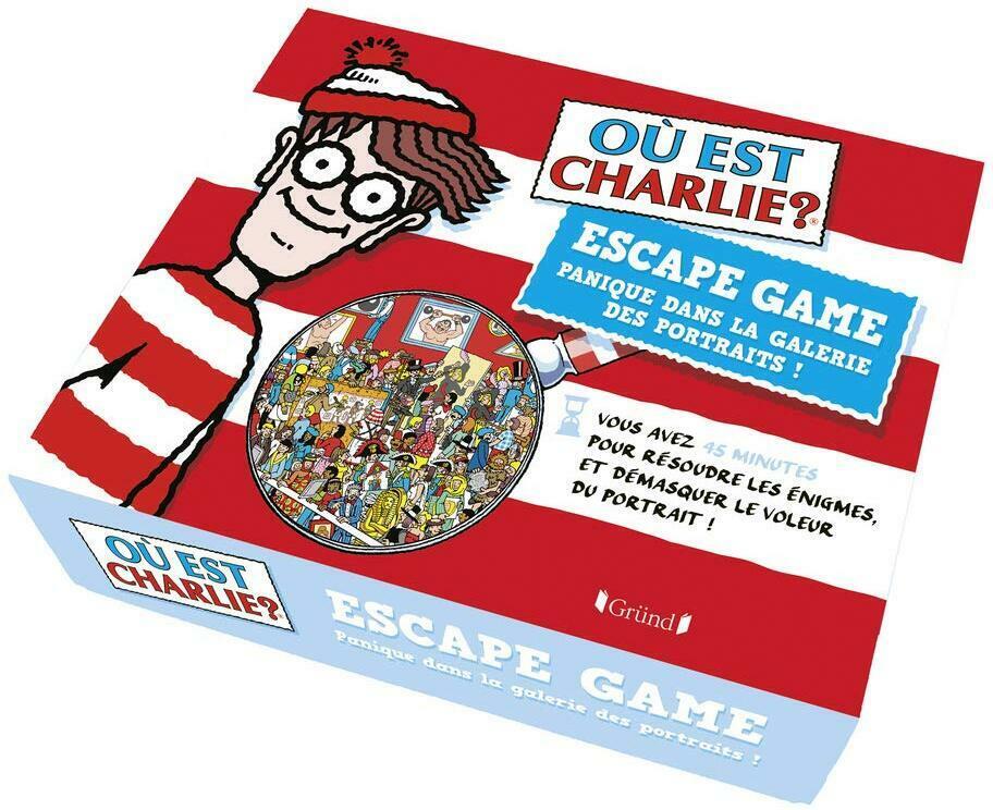 Escape Game: Où est Charlie ? Cover 3d