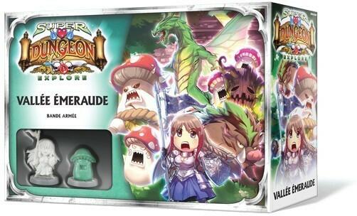Super Dungeon Explore: Bandes Armées - Vallée Émeraude Cover 3d