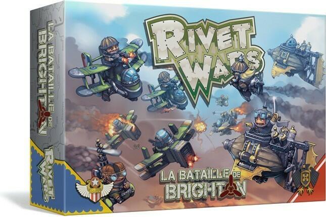 Rivet Wars: La Bataille de Brighton Cover 3d