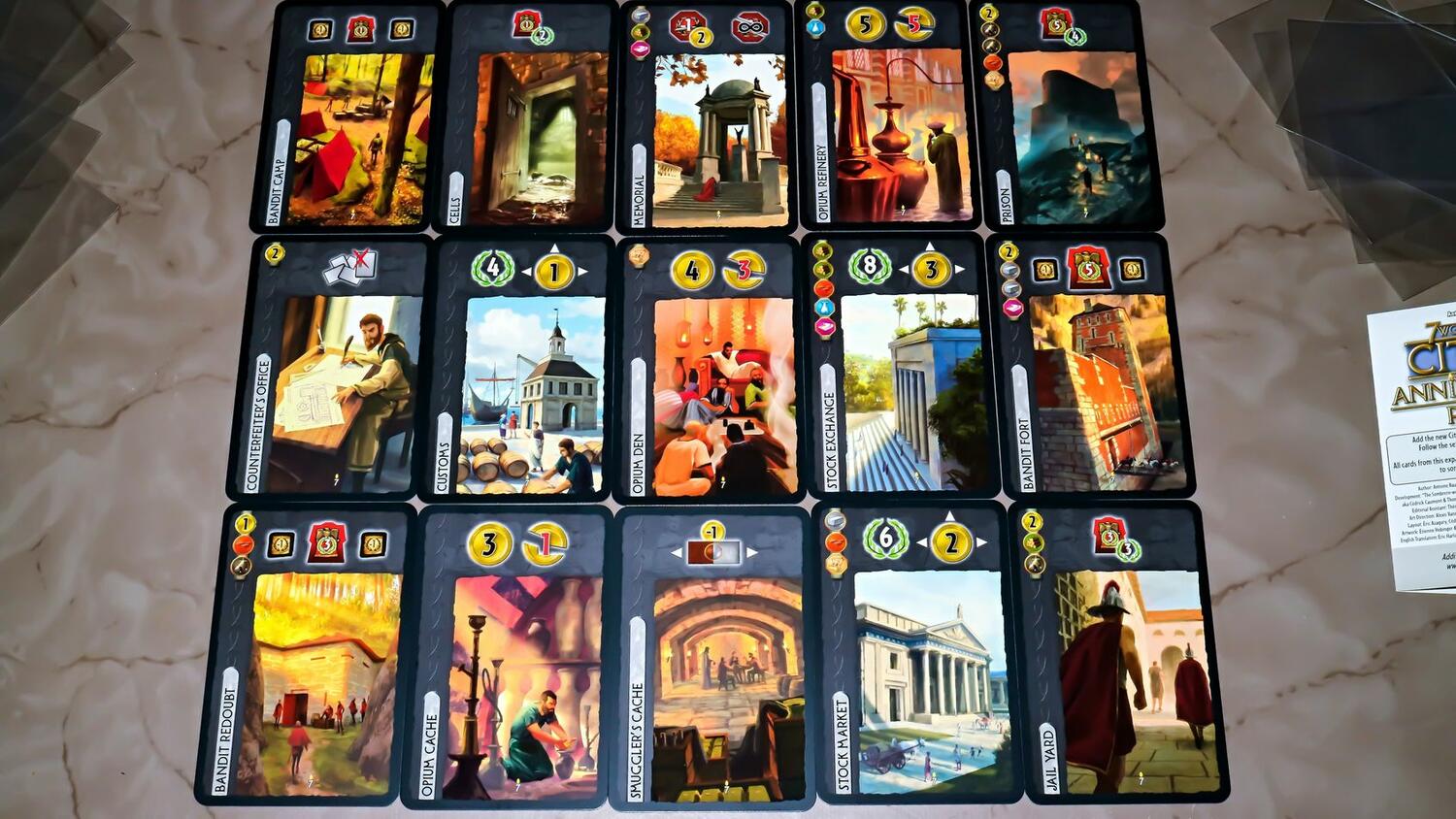 7 Wonders: Cities - Anniversary Pack Eclate