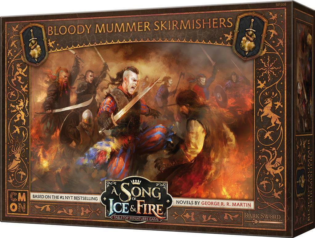 Le Trône de Fer: Le Jeu de Figurines - Tirailleurs des Pitres Sanglants Cover 3d