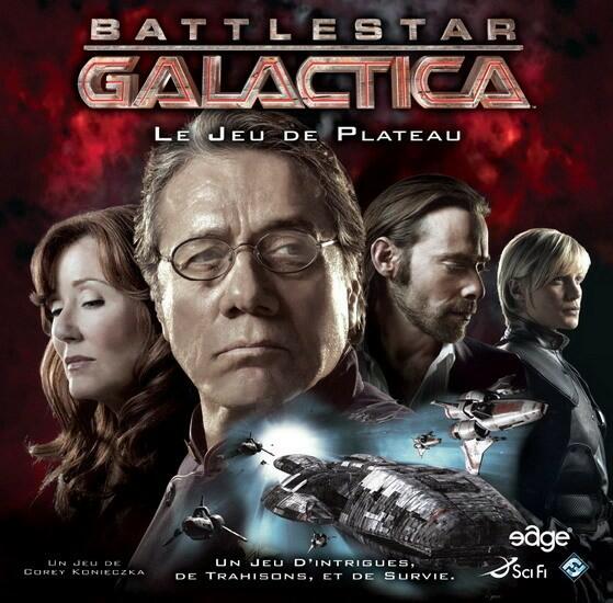 Battlestar Galactica: Le Jeu de Plateau Cover
