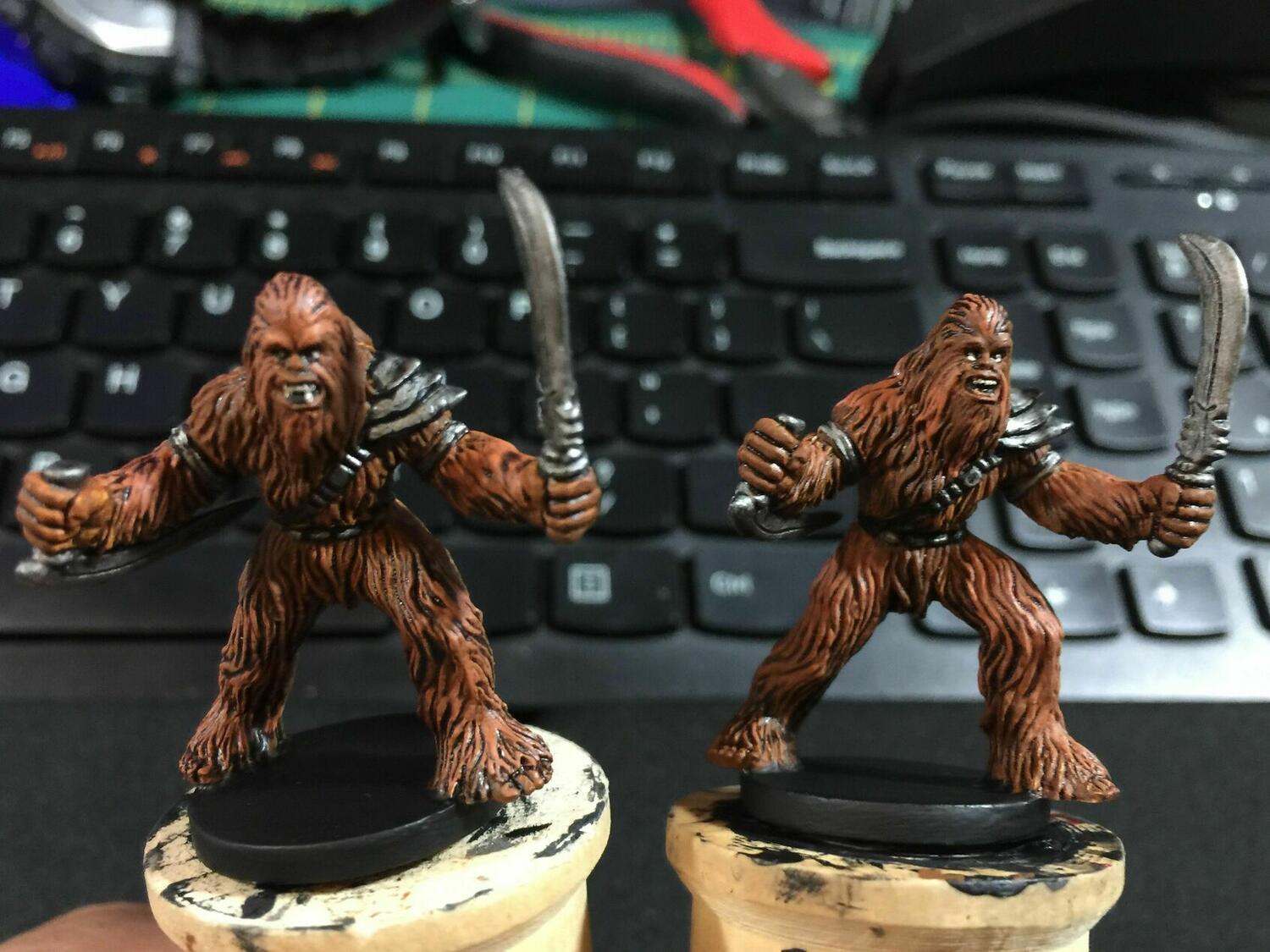 Star Wars: Assaut sur l'Empire - Guerriers Wookies Figurines